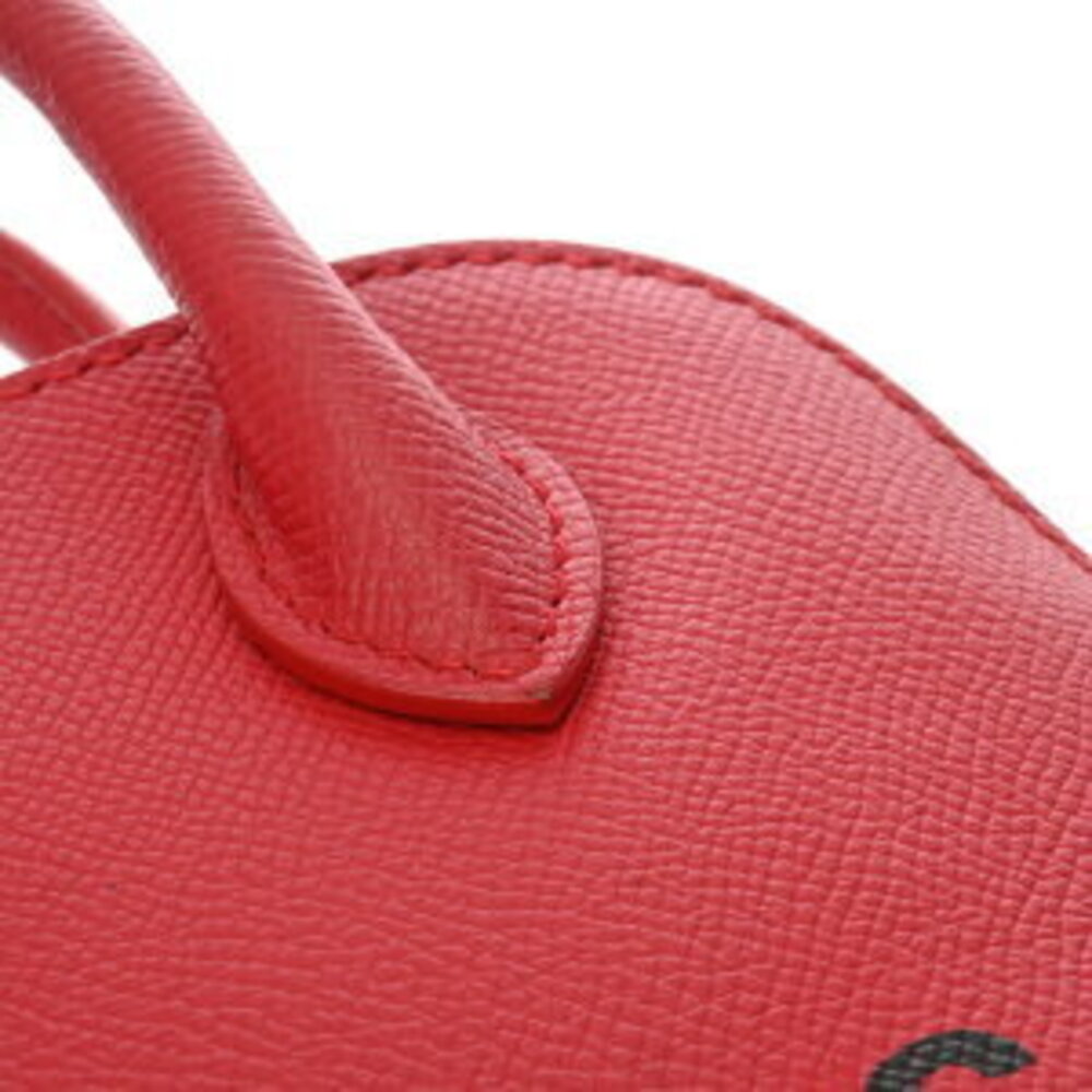 Balenciaga Ville Top Handle XXS Red Leather Bag Handbag - Picture 8 of 9